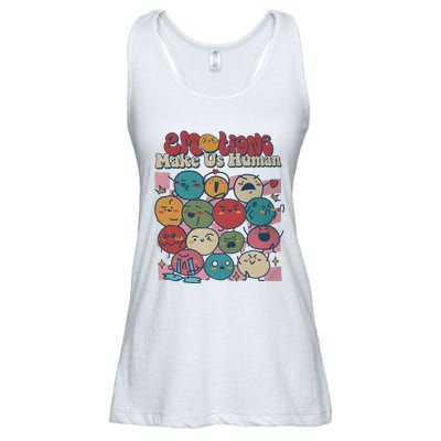 Emotions Make Us Human All Feelings Are Okay Ladies Essential Flowy Tank