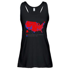 Election Map United States Of America Dumbfuckistan Ladies Essential Flowy Tank