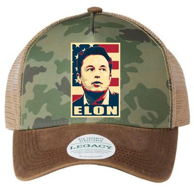 Elon Musk USA Retro Legacy Tie Dye Trucker Hat