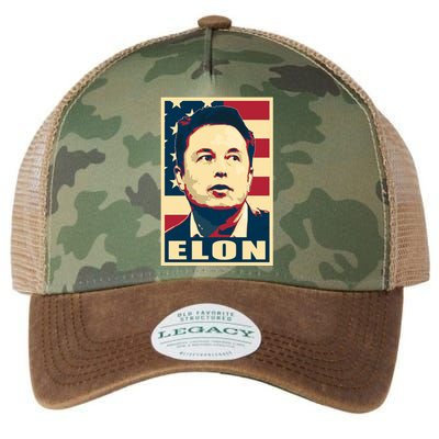 Elon Musk USA Retro Legacy Tie Dye Trucker Hat