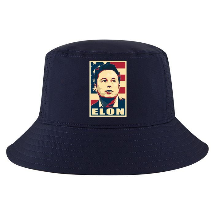 Elon Musk USA Retro Cool Comfort Performance Bucket Hat