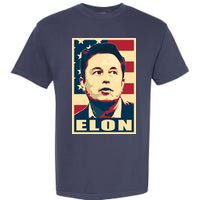 Elon Musk USA Retro Garment-Dyed Heavyweight T-Shirt