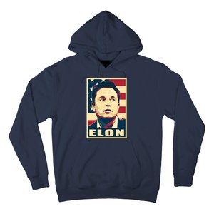 Elon Musk USA Retro Hoodie