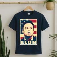Elon Musk USA Retro T-Shirt