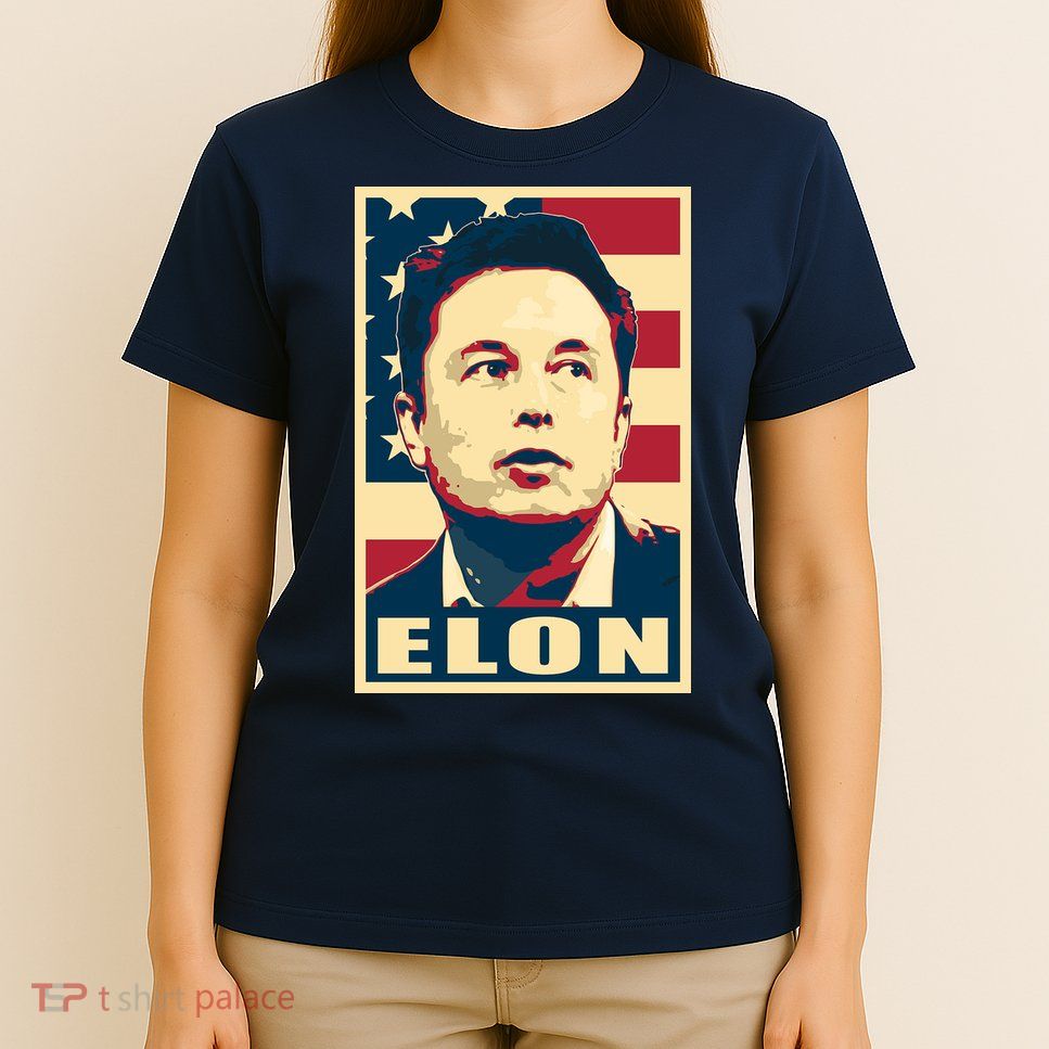Elon Musk USA Retro T-Shirt