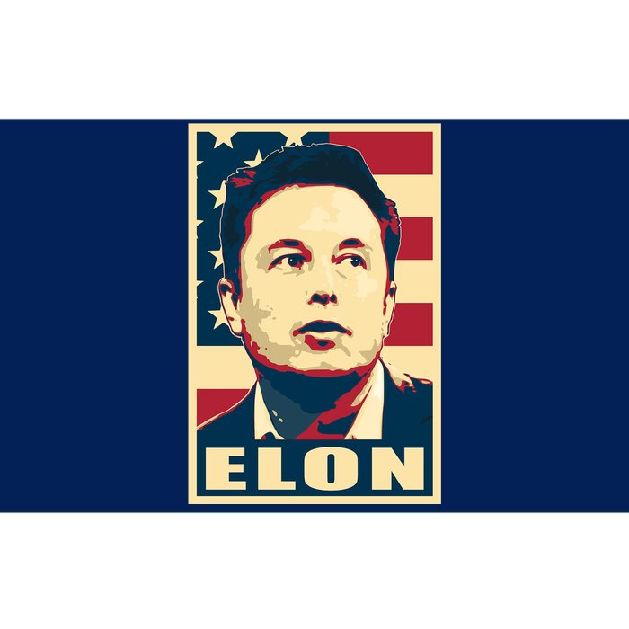 Elon Musk USA Retro Bumper Sticker