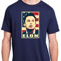 Elon Musk USA Retro Adult ChromaSoft Performance T-Shirt