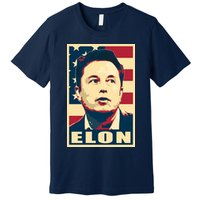 Elon Musk USA Retro Premium T-Shirt