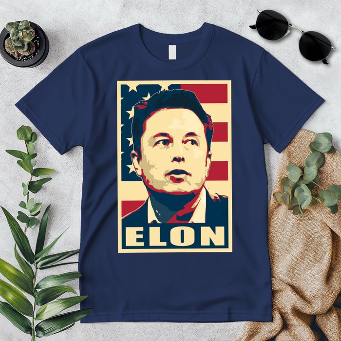 Elon Musk USA Retro Premium T-Shirt