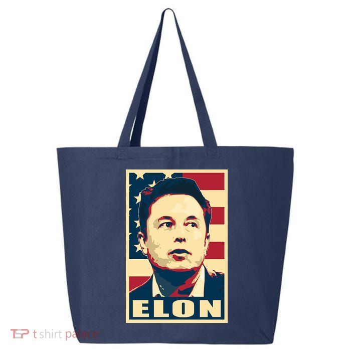 Elon Musk USA Retro 25L Jumbo Tote