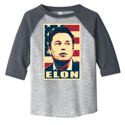 Elon Musk USA Retro Toddler Fine Jersey T-Shirt