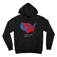 Election Map United States Of America Dumbistan Funny Hoodie