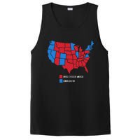 Election Map United States Of America Dumbistan Funny PosiCharge Competitor Tank