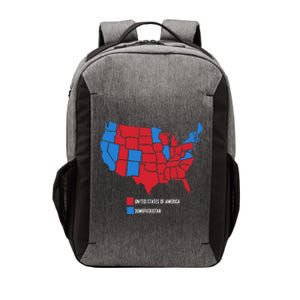 Election Map United States Of America Dumbistan Funny Vector Backpack