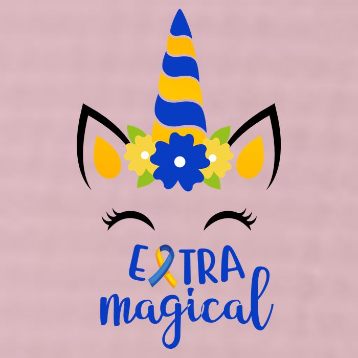 Extra Magical Unicorn Autism Awareness 25L Jumbo Tote