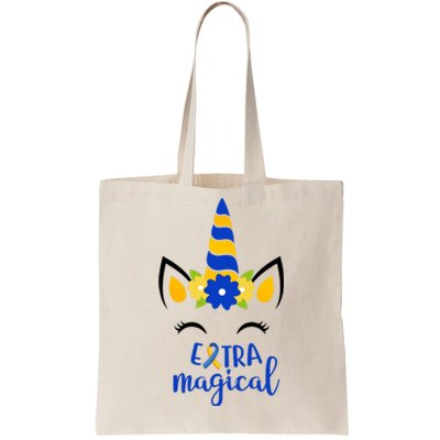 Extra Magical Unicorn Autism Awareness Tote Bag