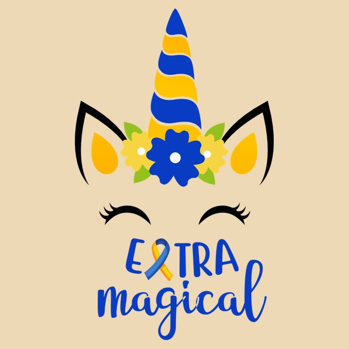 Extra Magical Unicorn Autism Awareness Zip Tote Bag