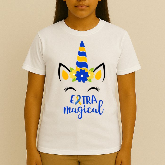Extra Magical Unicorn Autism Awareness T-Shirt