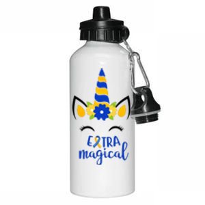 Extra Magical Unicorn Autism Awareness Aluminum Water Bottle