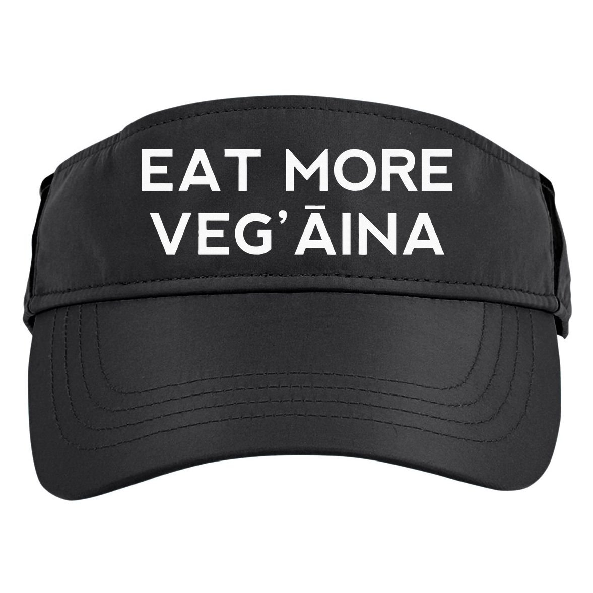 Eat More VegAina Adult Drive Performance Visor