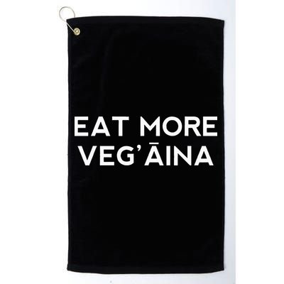 Eat More VegAina Golf Towel