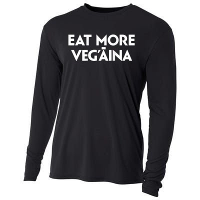 Eat More Vegaina Cooling Performance Long Sleeve Crew