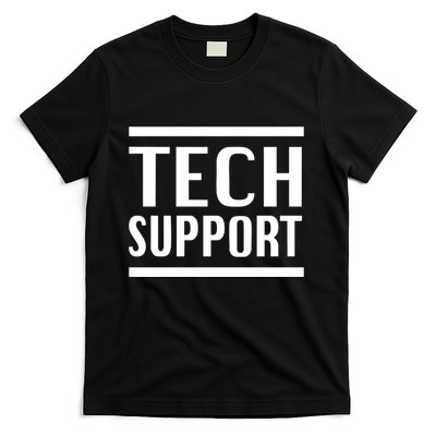 Elon Musk Wearing Tech Support T-Shirt