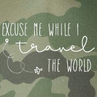 Excuse Me While I Travel The World Legacy Tie Dye Trucker Hat