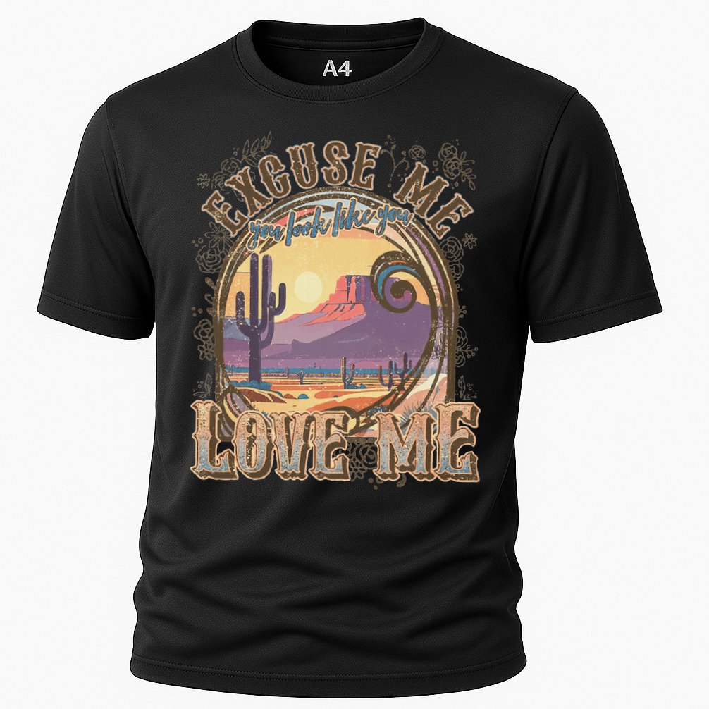 Excuse Me You Look Like You Love Me Cooling Performance Crew T-Shirt