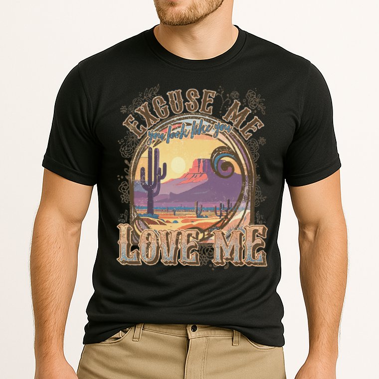 Excuse Me You Look Like You Love Me Cooling Performance Crew T-Shirt