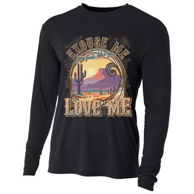 Excuse Me You Look Like You Love Me Cooling Performance Long Sleeve Crew