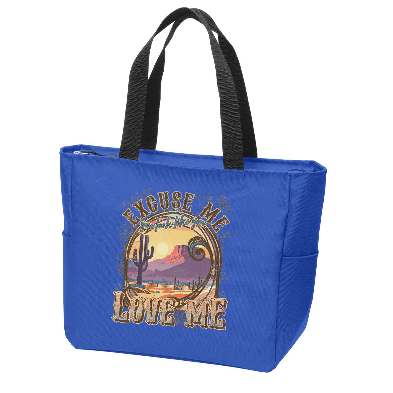 Excuse Me You Look Like You Love Me Zip Tote Bag