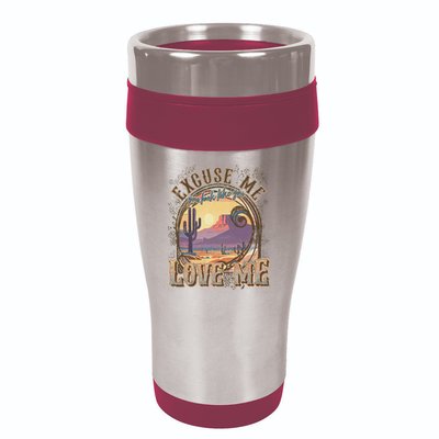 Excuse Me You Look Like You Love Me 16oz Travel Tumbler