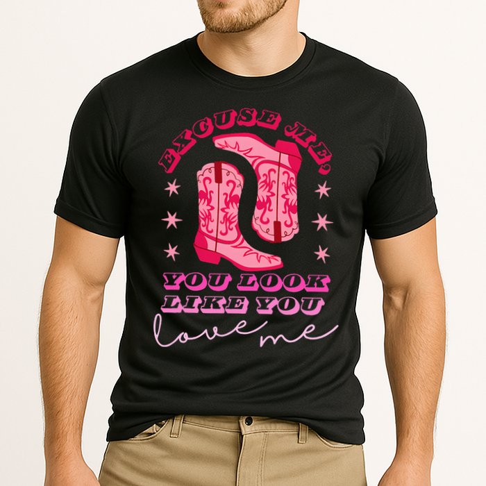 Excuse Me You Look Like You Love Me Cooling Performance Crew T-Shirt