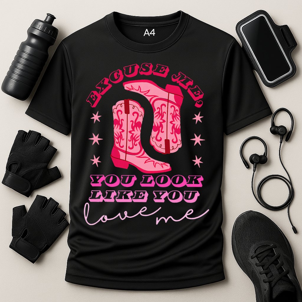 Excuse Me You Look Like You Love Me Cooling Performance Crew T-Shirt