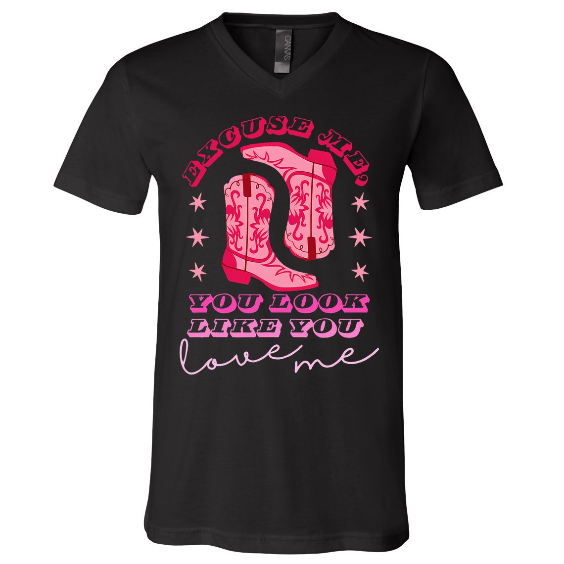 Excuse Me You Look Like You Love Me V-Neck T-Shirt