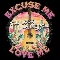 Excuse Me You Look Like You Love Me Retro Western Desert Cooling Performance Crew T-Shirt
