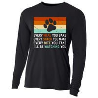 Every Meal You Make Every Bite You Take Ill Be Watching You Dog Lover Cooling Performance Long Sleeve Crew