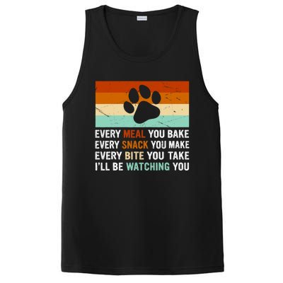 Every Meal You Make Every Bite You Take Ill Be Watching You Dog Lover PosiCharge Competitor Tank