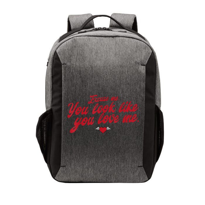 Excuse Me You Look Like You Love Me Funny Valentine’S Day Vector Backpack