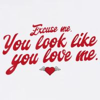 Excuse Me You Look Like You Love Me Funny Valentine’S Day Cooling Performance Crew T-Shirt