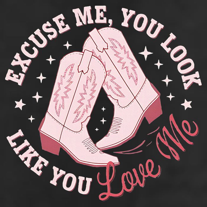 Excuse Me You Look Like You Love Me 7 Panel Mesh Trucker Snapback Hat