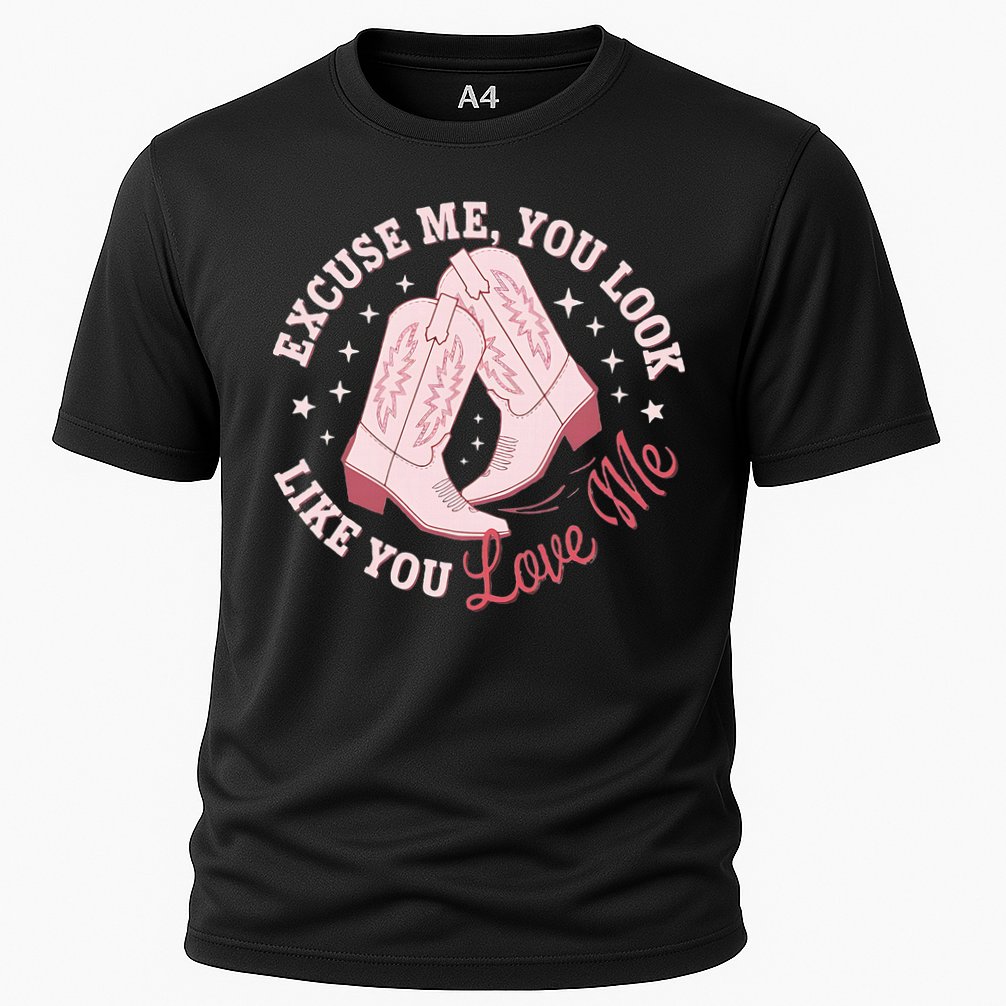 Excuse Me You Look Like You Love Me Cooling Performance Crew T-Shirt