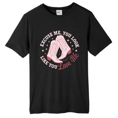 Excuse Me You Look Like You Love Me Tall Fusion ChromaSoft Performance T-Shirt