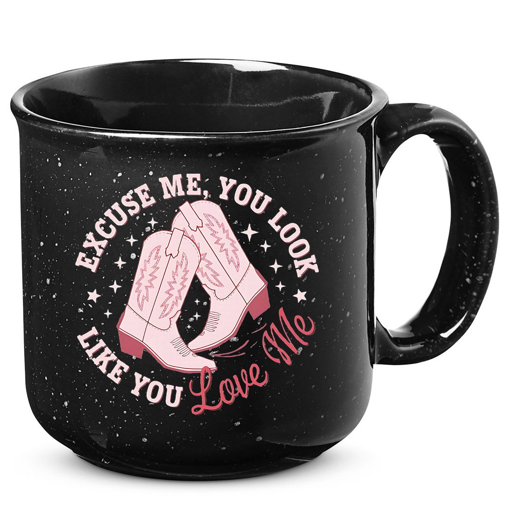 Excuse Me You Look Like You Love Me 15oz Campfire Ceramic Mug