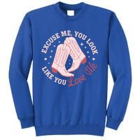 Excuse Me You Look Like You Love Me Sweatshirt