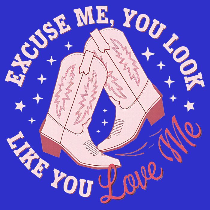 Excuse Me You Look Like You Love Me Button