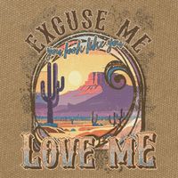 Excuse Me You Look Like You Love Me Funny Desert Western Cotton Canvas Backpack