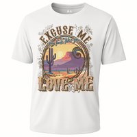 Excuse Me You Look Like You Love Me Funny Desert Western Cooling Performance Crew T-Shirt