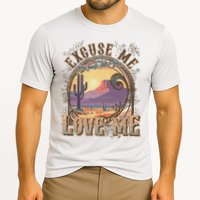 Excuse Me You Look Like You Love Me Funny Desert Western Cooling Performance Crew T-Shirt